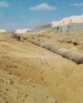 شبكة تصريف مياه الأمطار